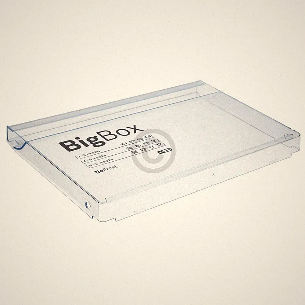 Schubladenblende BigBox BOSCH 11013066 für Gefrierschrank KühlGefrierKombination
