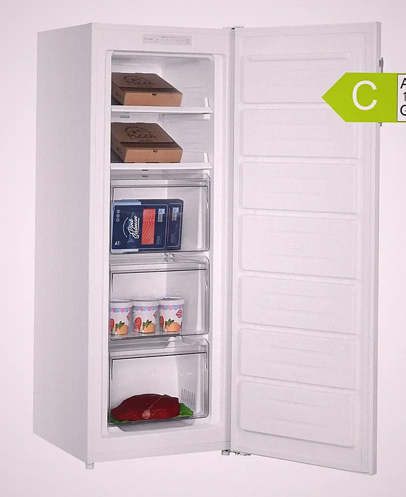 SEVERIN GS 8868 Gefrierschrank NoFrost 161l Weiß Energie C Standgerät