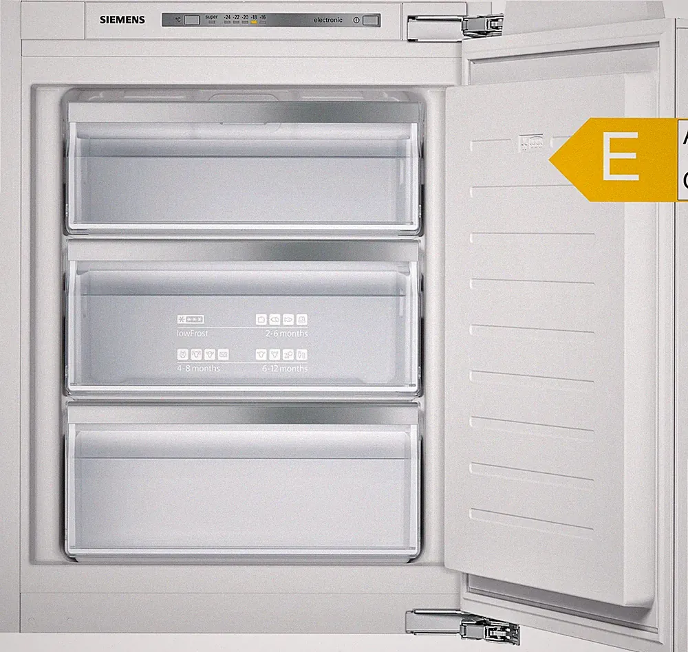 Siemens Einbau Gefrierschrank GI11VAFE0 iQ500 72l LowFrost 3 Schubladen