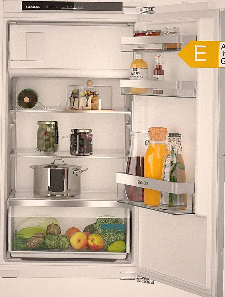 Siemens Einbaukühlschrank KI32LVFE0 iQ300 147L Gefrierfach LED Weiß