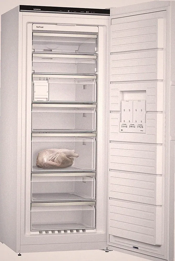 Siemens Gefrierschrank GS54NAWCV 328 l gesamt NoFrost H 176cm B Ware