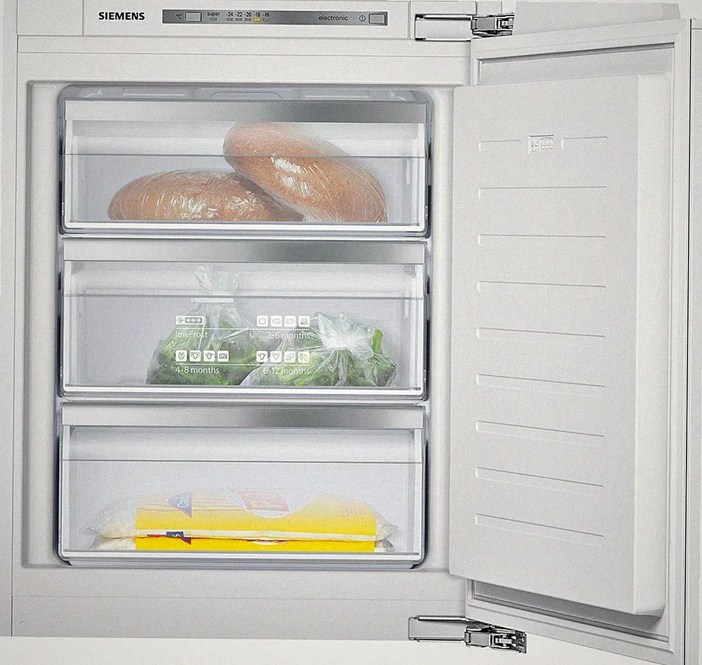 Siemens GI11VADC0 iQ500 Einbau Gefrierschrank, Nischenhöhe: 72cm, 70l, Flachscha