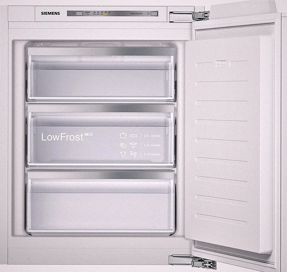 Siemens GI11VAFE0 iQ500 Einbau Gefrierschrank, Nischenhöhe: 72cm, 72l, Flachscha