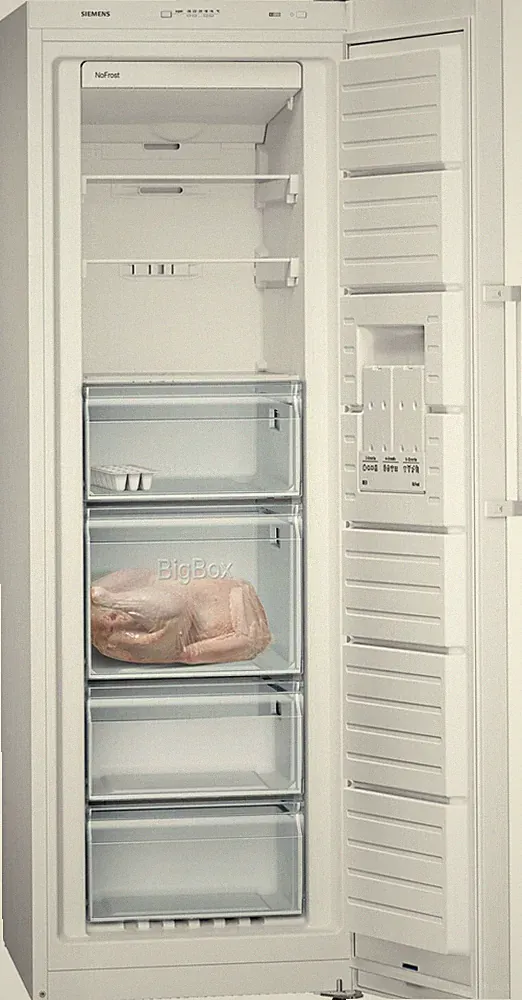 Siemens GS33NVWEP Gefrierschrank Standgerät NoFrost Weiß