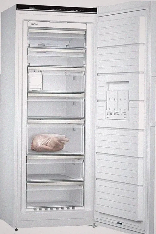 Siemens GS54NAWDV Gefrierschrank 70 cm NoFrost Standgerät Weiß