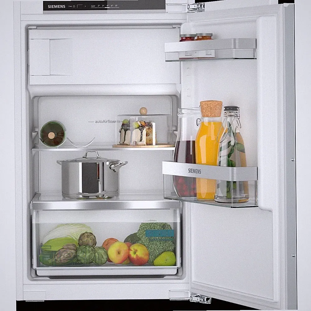 Siemens iQ300, Einbau-Kühlschrank mit Gefrierfach, 88 x 56 cm, Flachscharnier, K