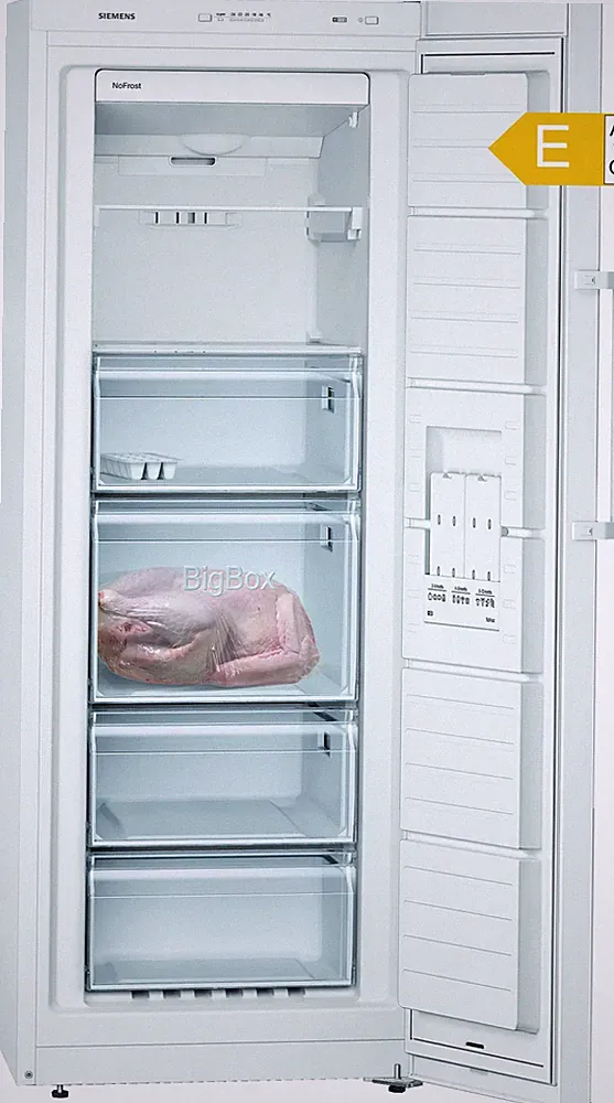 Siemens iQ300 Gefrierschrank GS29NVWEP NoFrost 200l weiß bigBox