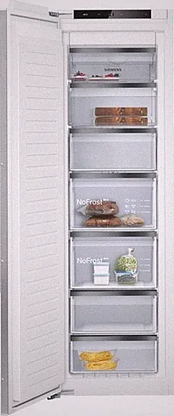 Siemens iQ500, Einbau-Gefrierschrank, 177.2 x 55.8 cm, Softeinzug Studioline