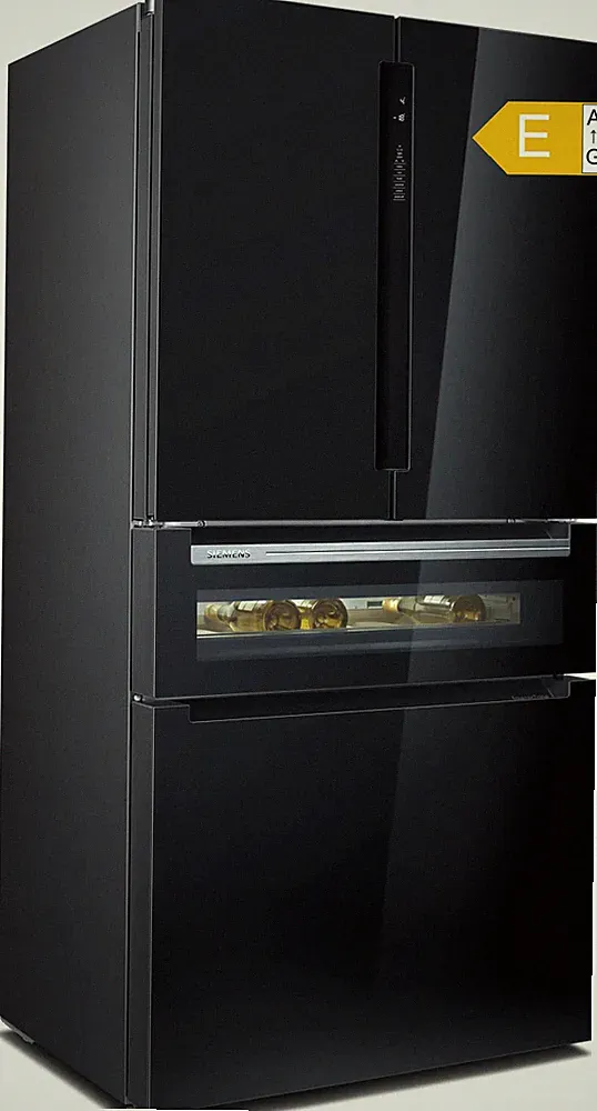 Siemens iQ700 MultiDoor Kühl-Gefrierkombi 572l NoFrost Schwarz E