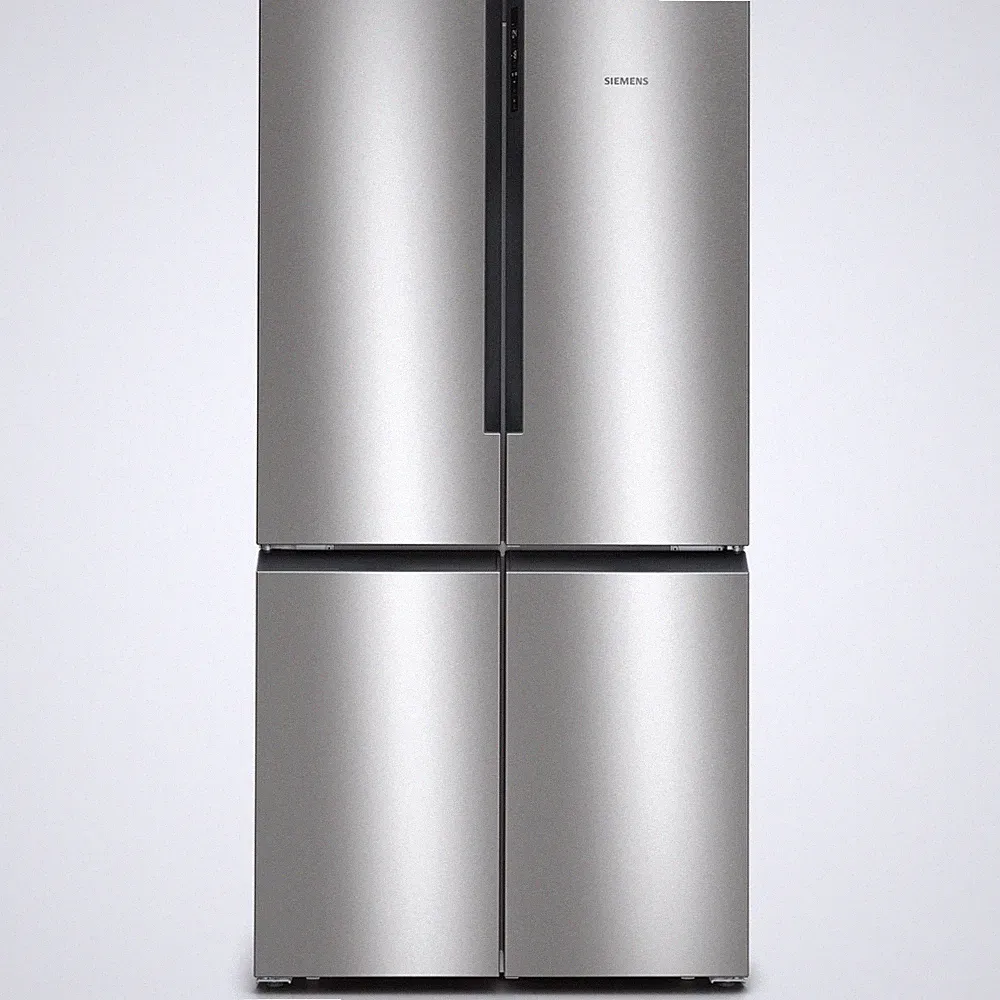 Siemens KF96NVPEA iQ300, French Door, silber