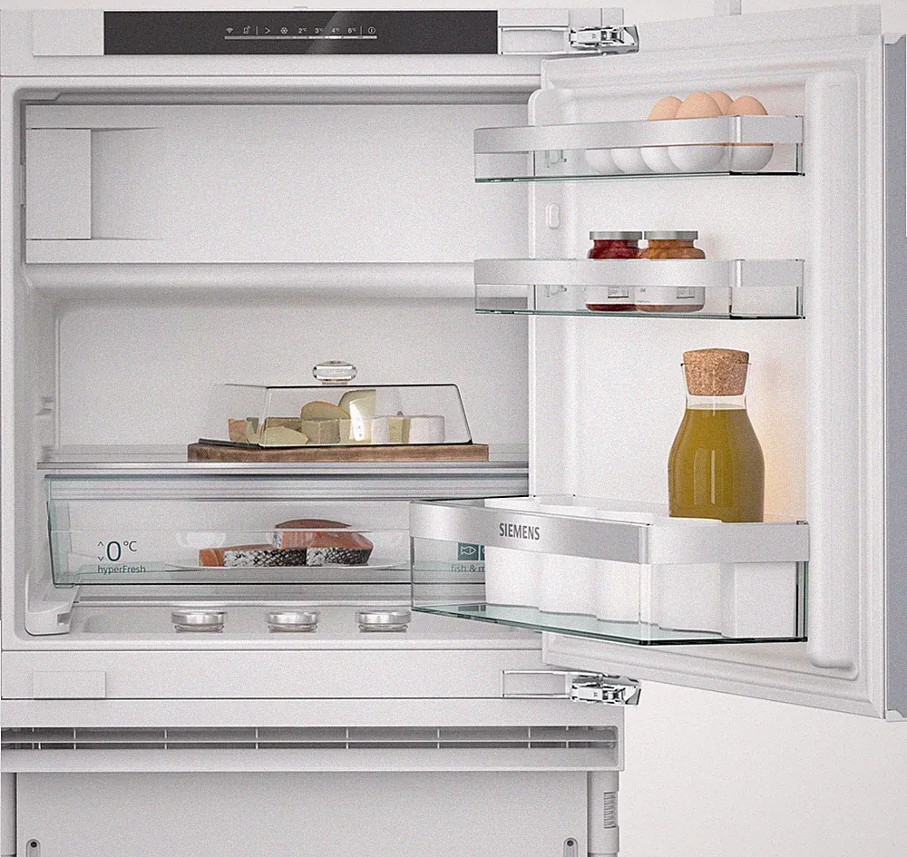 Siemens KU22LADD0, iQ500 Smarter Unterbau-Kühlschrank mit Gefrierfach, 82 x 60 c