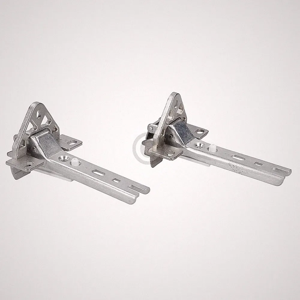 Türscharnier Einbau Set wie Bosch 00268698 BLUPARTS für Kühlschrank 2Stk