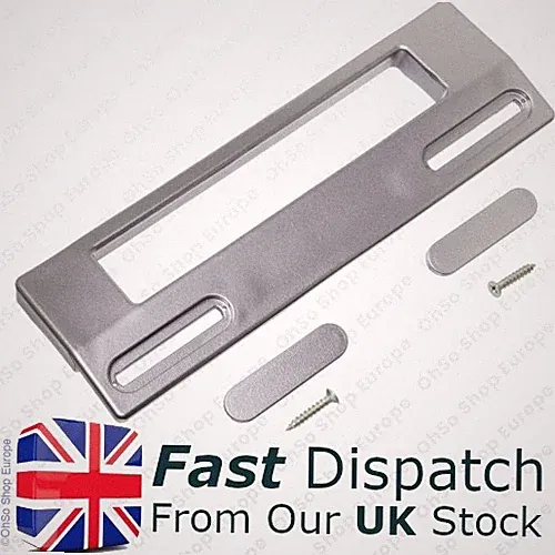 Universal Grau Silber 190mm Kühlschrank Gefrierschrank Griff Montage Slots 90mm