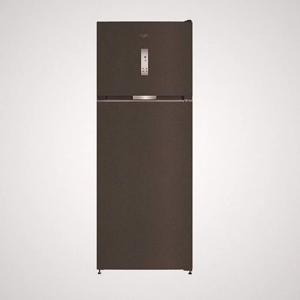 Whirlpool 70 cm breiter, 477 liter fassender no-frost-kühlschrank aus edelstahl